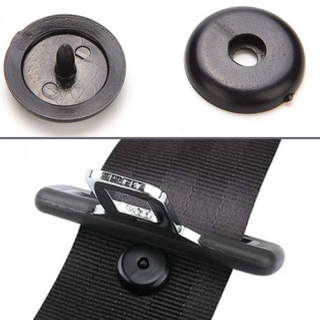 2 pezzi cintura di sicurezza auto fibbie fisse clip cintura di sicurezza  tappo regolatore auto cintura di sicurezza interna fissaggio fermo  accessori auto