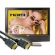 CAVETTO CAVO HDMI 24K ORO FULL HD 1080p XBOX 360 PS3 HDTV