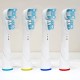 4 TESTINE DUAL CLEAN COMPATIBILI ORAL B SPAZZOLINO ELETTRICO TESTINA COMPATIBILE