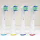 4 TESTINE FLOSS ACTION COMPATIBILI ORAL B SPAZZOLINO ELETTRICO TESTINA