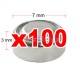 100 BATTERIE ALKALINE PILE AG 3 LR41 LR192 per orologi giocattoli