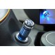 MINI IONIZZATORE PURIFICATORE D ARIA OZONO DEODORANTE AUTO SILENZIOSO AZZURRO