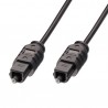 CAVO AUDIO OTTICO DIGITALE 1 metro TOSLINK 1 mt Optical Cable in FIBRA OTTICA