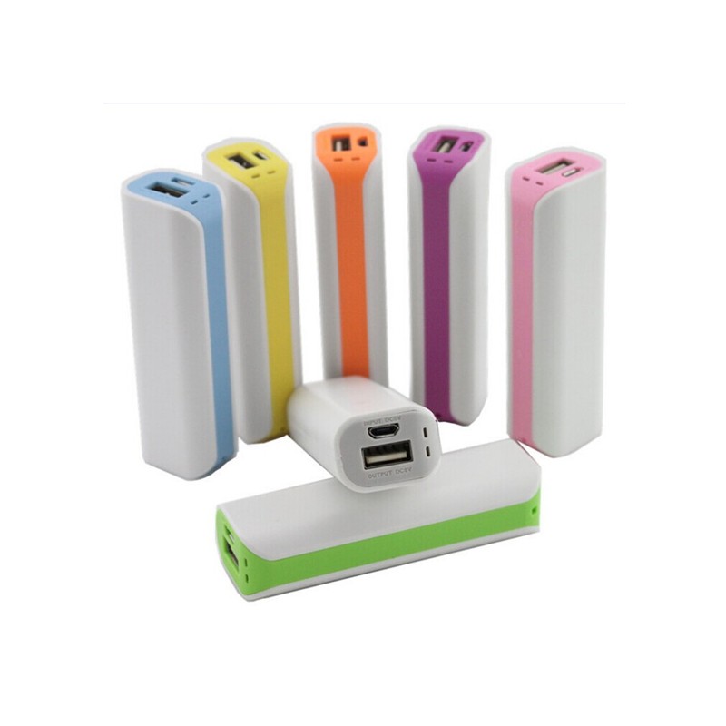 POWER BANK 6500mAh CARICA BATTERIA PORTATILE 2x USB Smartphone CELLULARI  BIANCO » ElettrOutlet