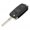 GUSCIO CHIAVE TELECOMANDO GOLF 2 TASTI POLO BORA VOLKSWAGEN PORTACHIAVI