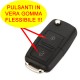 GUSCIO CHIAVE TELECOMANDO GOLF 2 TASTI POLO BORA VOLKSWAGEN PORTACHIAVI