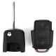 GUSCIO CHIAVE TELECOMANDO GOLF 3 TASTI POLO PASSAT VOLKSWAGEN SKODA PORTACHIAVI