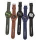 OROLOGIO DA POLSO UOMO MILITARE IN TESSUTO TELA VARI COLORI