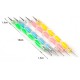KIT 5 DOTTER NAIL BRUSH RICOSTRUZIONE MULTICOLOR GEL 6 misure