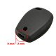 Chiave Guscio Cover Telecomando Renault Clio Modus Kangoo Twingo LAMA PIATTA