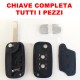 GUSCIO CHIAVE 2 PULSANTI TELECOMANDO CLIO MODUS KANGOO TWINGO COVER AUTO