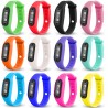 OROLOGIO PEDOMETRO IN SILICONE CON CONTAPASSI DISTANZA CALORIE TIMER