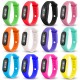 OROLOGIO PEDOMETRO IN SILICONE CON CONTAPASSI DISTANZA CALORIE TIMER