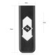 ACCENDINO USB ANTIVENTO IDEA REGALO ELETTRONICO COMPATTO LED LUCE GADGET