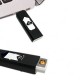 ACCENDINO USB ANTIVENTO IDEA REGALO ELETTRONICO COMPATTO LED LUCE GADGET