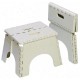 SGABELLO PIEGHEVOLE FOLDING STOOL BIANCO 21 CM COMODO E PRATICO AFFARE