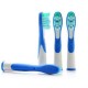 4 TESTINE RICAMBIO SONIC COMPATIBILI ORAL B SPAZZOLINO ELETTRICO TESTINA