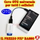 CAVO ADATTATORE OTG MICRO USB 5 PIN MASCHIO a USB FEMMINA TABLET CELLULARI