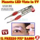 LED TWEEZERS PINZA PINZETTA SOPRACCIGLIA PROFESSIONALE DI PRECISIONE LUCE PELI