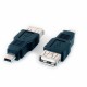 Adattatore Convertitore da USB Tipo A Femmina a Mini USB 5 pin Maschio