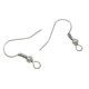 100 Pz Monachelle x Orecchini Ganci color Argento Base SENZA NICKEL Bigiotteria
