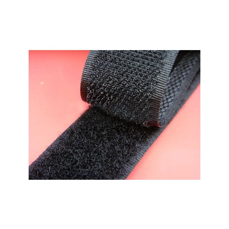 1 mt Nastro Velcro Adesivo Coppia Maschio Femmina BIANCO NERO 2 cm 20 mm