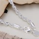 BRACCIALE TWISTER ARGENTATO 925 ALTA QUALITA PER DONNA 925 ARGENTO