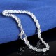 BRACCIALE TWISTER ARGENTATO 925 ALTA QUALITA PER DONNA 925 ARGENTO