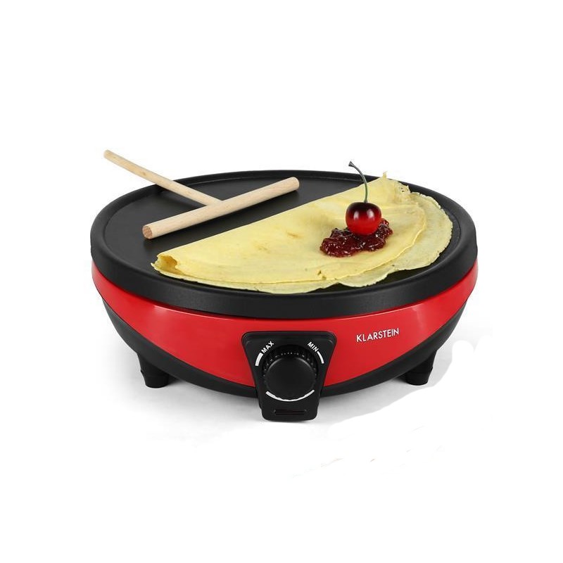 Pancake in ceramica a induzione + spatola per crepes + spalmatore per  impasto –