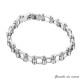 BRACCIALE BRACCIALETTO ACCIAIO INOX CHIRURGICO UOMO DONNA CATENA BICI MOTO