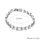 BRACCIALE BRACCIALETTO ACCIAIO INOX CHIRURGICO UOMO DONNA CATENA BICI MOTO