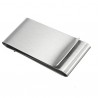 mINI GADGET PORTA CARTE DENARO SLIM ACCIAIO INOX