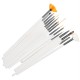 Set 15 Pennelli ricostruzione unghie nail art pedicure gel Pennello Design