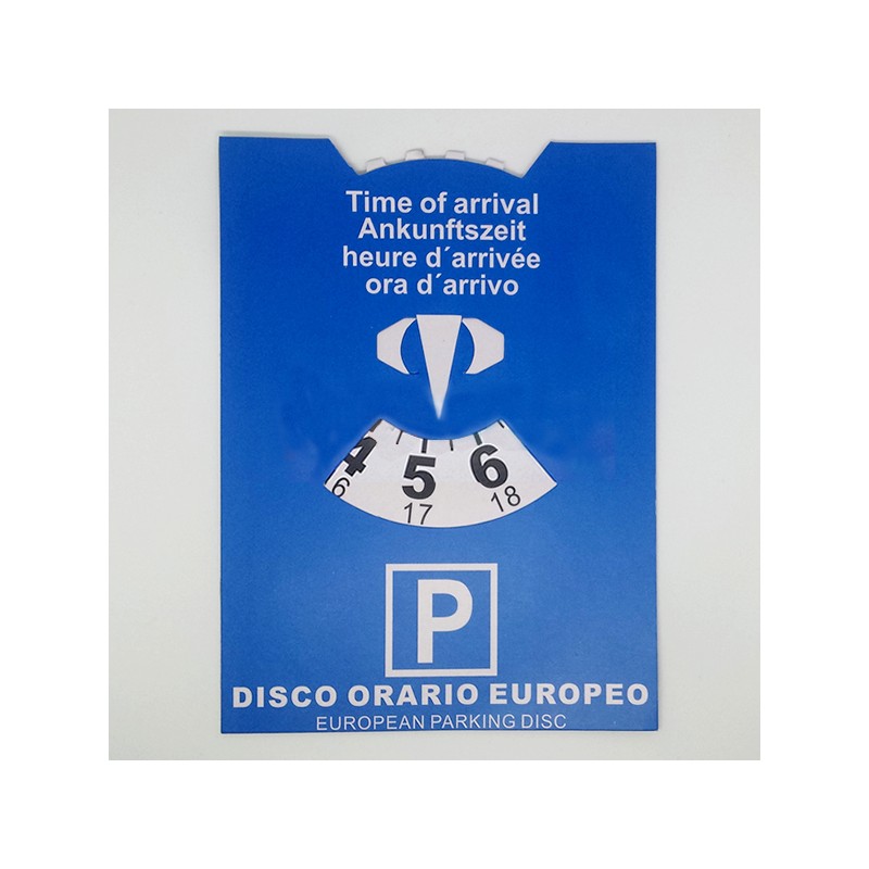 DISCO ORARIO AUTOMATICO per parcheggio auto elettronico