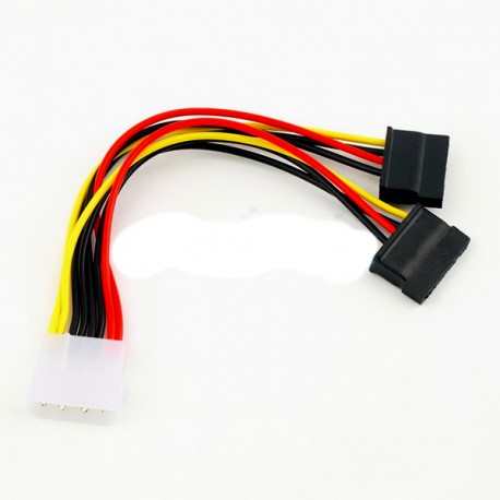 SATA MOLEX CONVERTITORE IDE SATA ADATTATORE CONNETTORE 4 PIN CAVO HARD DISK