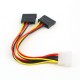 SATA MOLEX CONVERTITORE IDE SATA ADATTATORE CONNETTORE 4 PIN CAVO HARD DISK