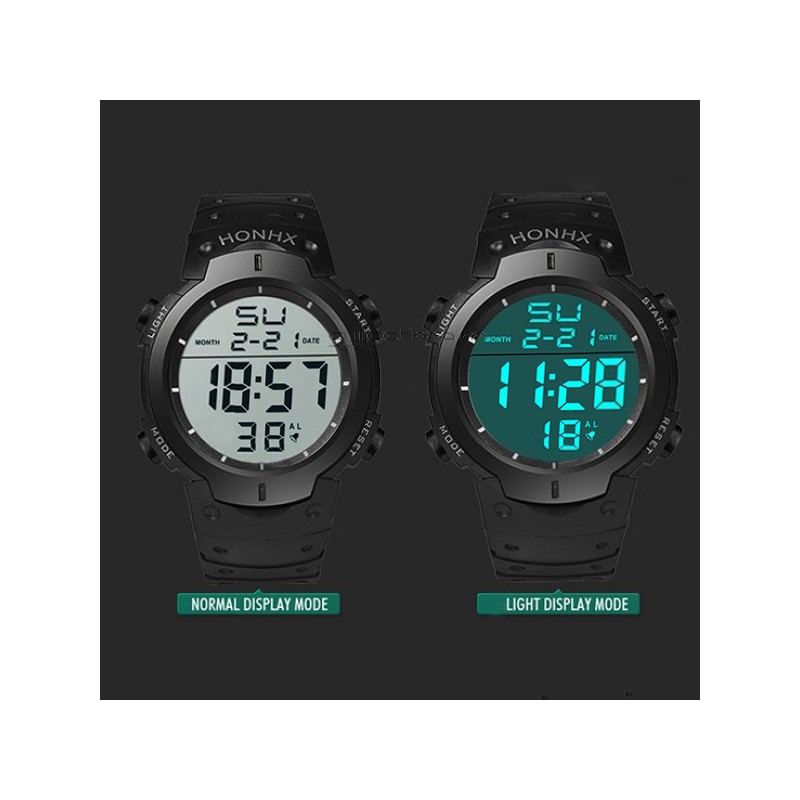 Orologio a cristalli liquidi sale