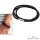 Braccialetto bracciale cuoio pelle uomo donna unisex