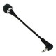 MICROFONO JACK 3.5 MM SMARTPHONE VIDEO CHIAMATE INTERNET FLESSIBILE PC NERO