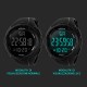 OROLOGIO UOMO SPORTIVO POLSO NERO HONHX LUCE BRAND TASTI DIGITALE