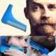 PETTINE PRECISIONE BARBA CURVO BAFFI ORDINE BASETTE BARBIERE MODA UOMO