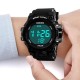 OROLOGIO DA POLSO DIGITALE SPORT CASUAL QUARZO HONHX GOMMA ACCIAIO VETRO UOMO