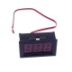 VOLTMETRO DIGITALE MISURAZIONE TENSIONE DISPLAY ROSSO VOLT CORRENTE 2,4V 30V