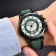 OROLOGIO CASUAL SPORTIVO QUARZO CINTURINO FASCIA PELLE ACCIAIO 4 COLORI