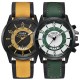 OROLOGIO CASUAL SPORTIVO QUARZO CINTURINO FASCIA PELLE ACCIAIO 4 COLORI