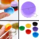 4 TAPPI RIUTILIZZABILI BOTTIGLIE PLASTICA BIBITE COMPATIBILI COLORI SPUMANTE