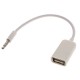 CAVO USB FEMMINA JACK 3,5 MM CHIAVETTE PC COMPUTER 15 CM MP3 MUSICA