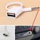 CAVO USB FEMMINA JACK 3,5 MM CHIAVETTE PC COMPUTER 15 CM MP3 MUSICA