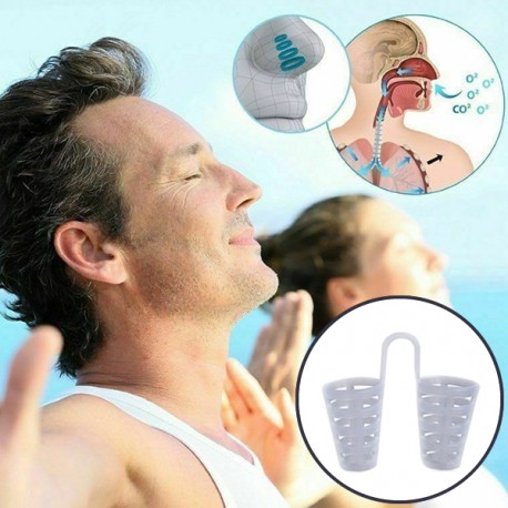 Materiale Medico Anti-russare Clip Buck Naso Magnetica Trasparente Naso Dilatatore in Silicone Russare Apnea del Sonno 