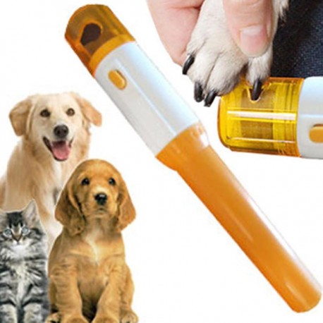 PEDICURE PET ANIMALI LIMA ELETTRICA CANI GATTO UNGHIA LIMARE CRICETI BATTERIE